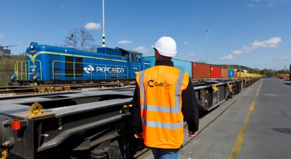 Rail terminal in Gdynia